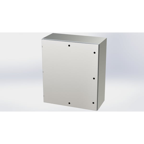 1/4 Turn Latch Electrical Enclosures, 42 in H, 16 in D, 36 in W, NEMA 3R, 4, 4X, 12, 13